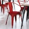 Flash Furniture Red Metal Stack Chair with Red Poly Resin Seat CH-31270-RED-PL1R-GG - alternate 5